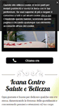 Mobile Screenshot of ivanasaluteebellezza.it