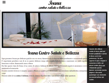 Tablet Screenshot of ivanasaluteebellezza.it
